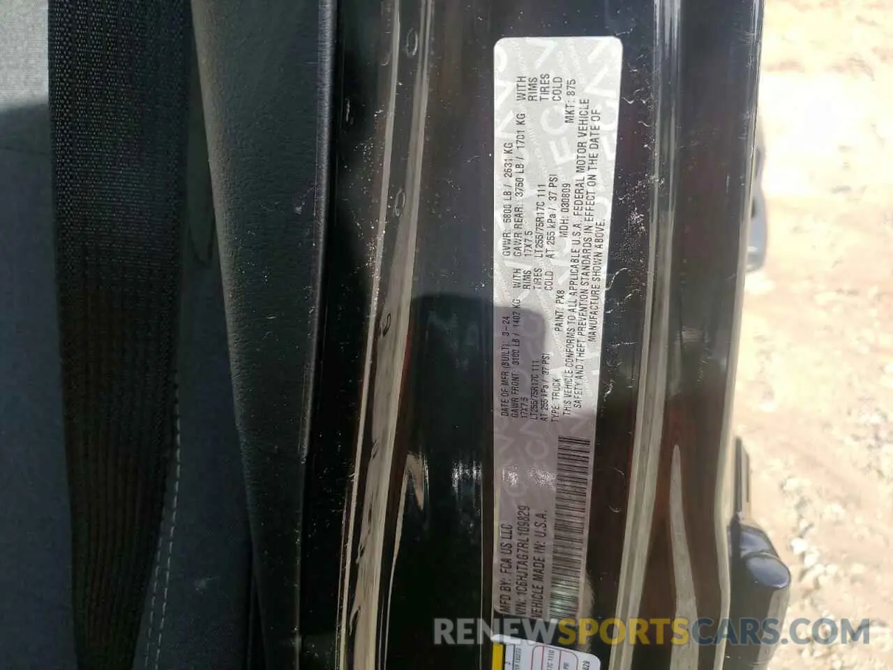 14 Photograph of a damaged car 1C6HJTAG7RL109829 JEEP GLADIATOR 2024