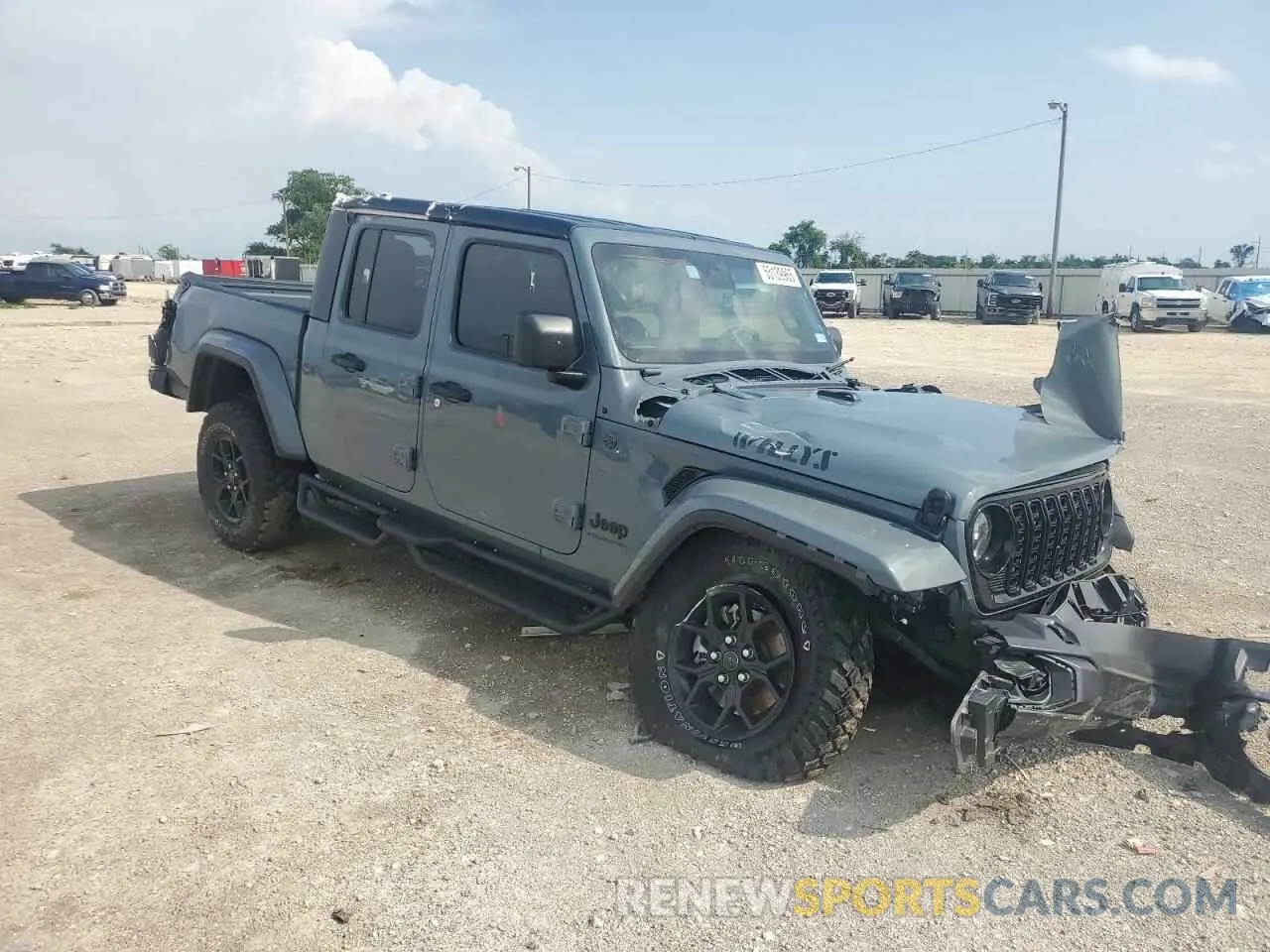 4 Photograph of a damaged car 1C6HJTAG7RL131975 JEEP GLADIATOR 2024
