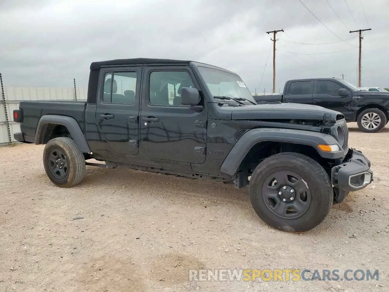 4 Фотография поврежденного автомобиля 1C6HJTAG8RL131113 JEEP GLADIATOR 2024