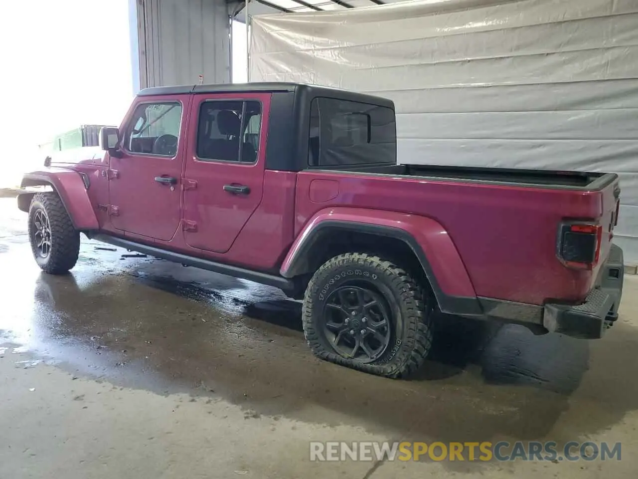 2 Photograph of a damaged car 1C6HJTAG9RL126938 JEEP GLADIATOR 2024