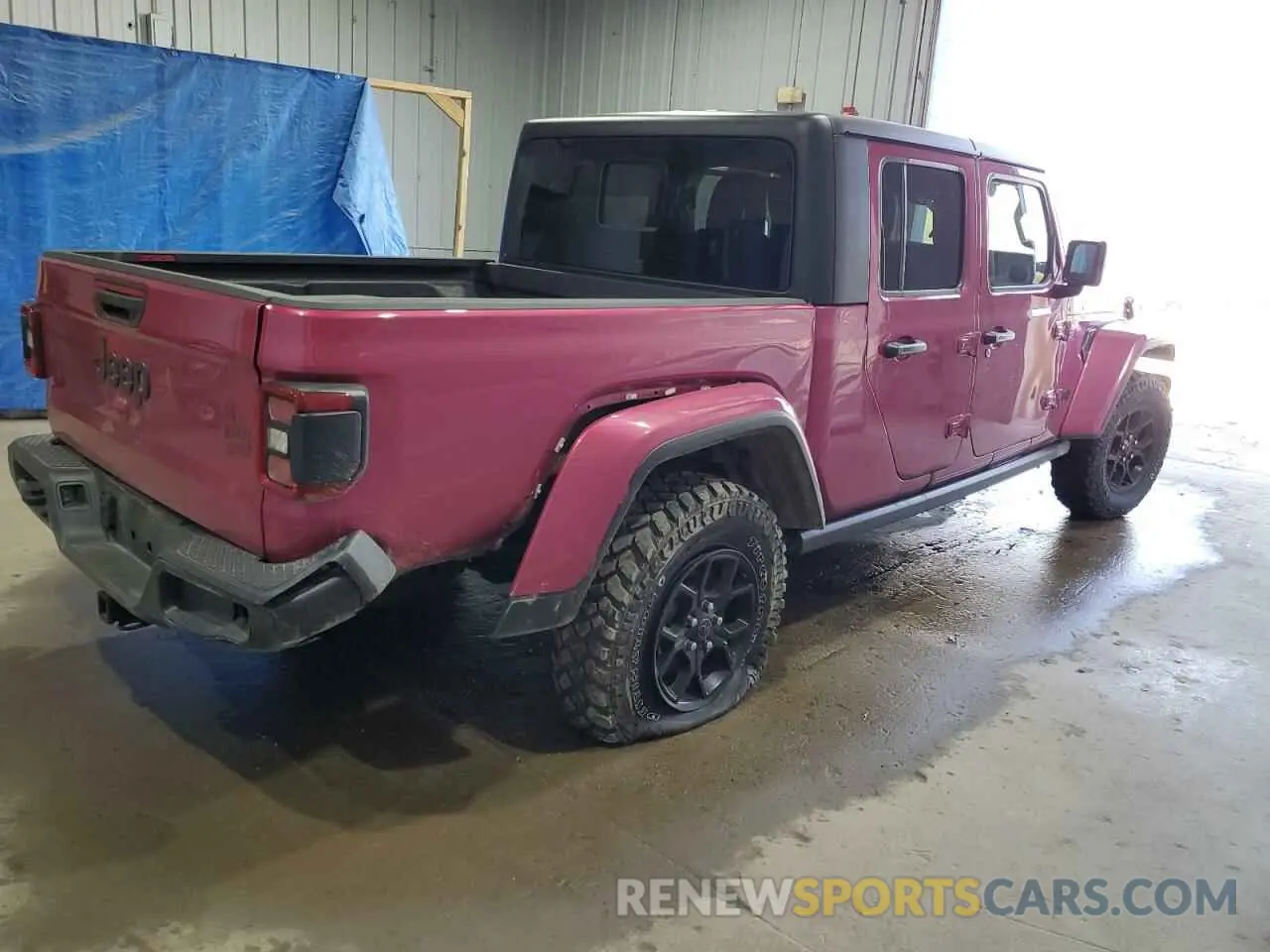 3 Photograph of a damaged car 1C6HJTAG9RL126938 JEEP GLADIATOR 2024