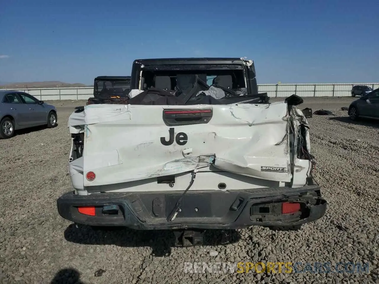 6 Фотография поврежденного автомобиля 1C6JJTAG5RL113296 JEEP GLADIATOR 2024