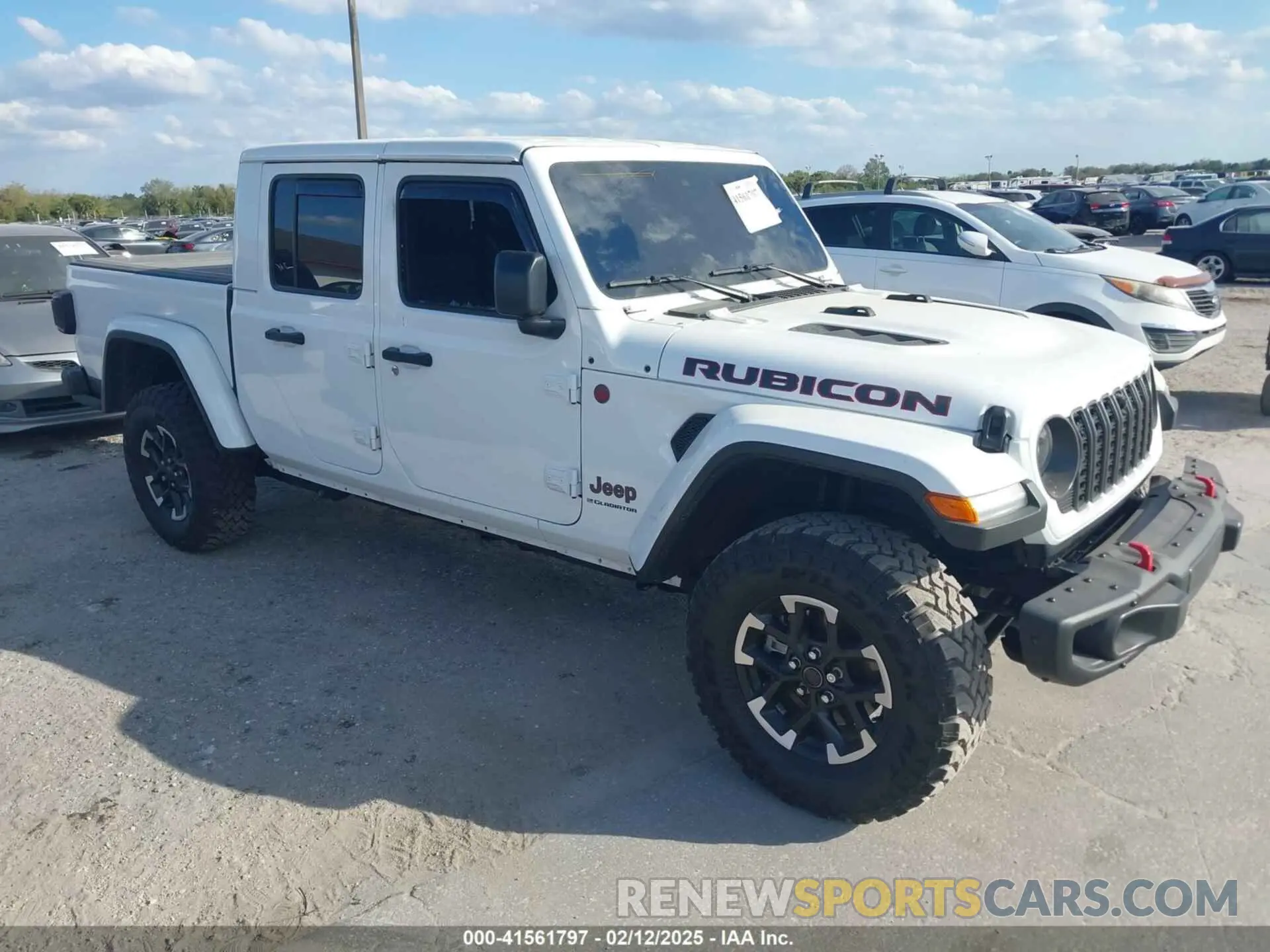 1 Photograph of a damaged car 1C6JJTBG9RL125269 JEEP GLADIATOR 2024