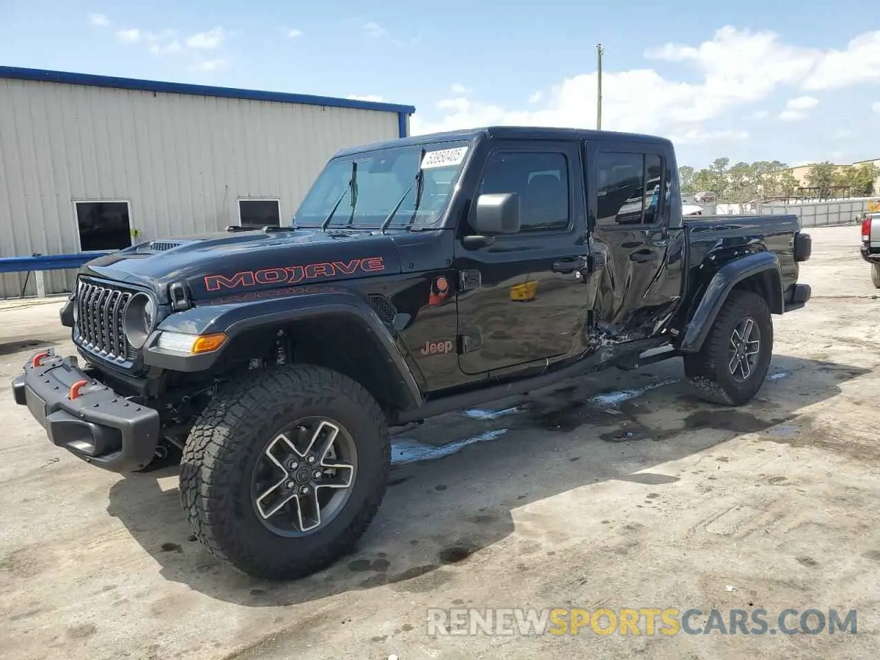 1 Photograph of a damaged car 1C6JJTEG4RL120069 JEEP GLADIATOR 2024