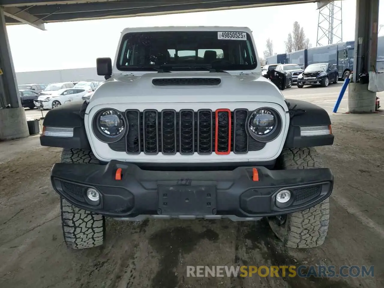 5 Photograph of a damaged car 1C6JJTEGXRL105429 JEEP GLADIATOR 2024