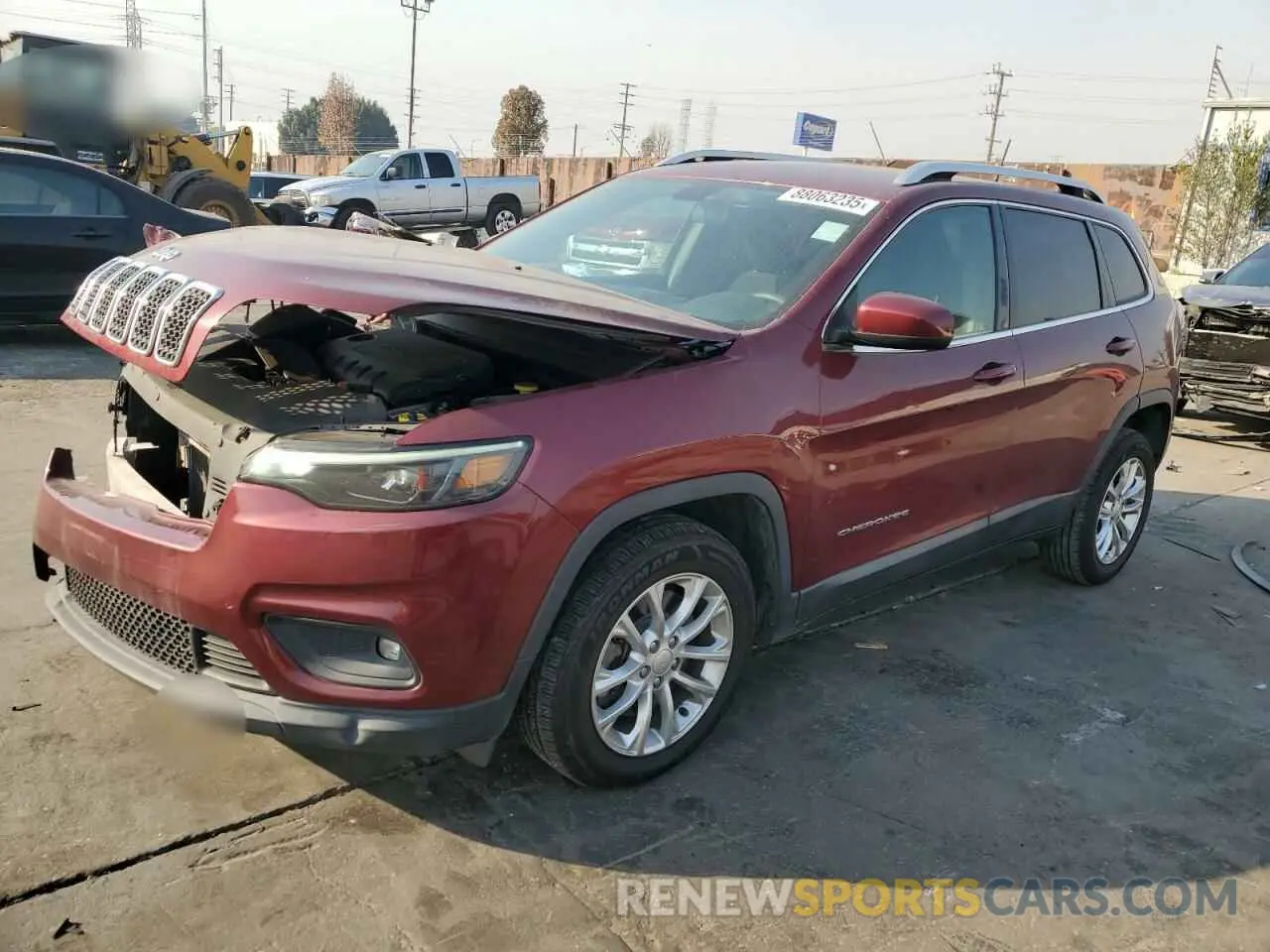 1 Photograph of a damaged car 1C4PJLCB0KD265006 JEEP GRAND CHER 2019