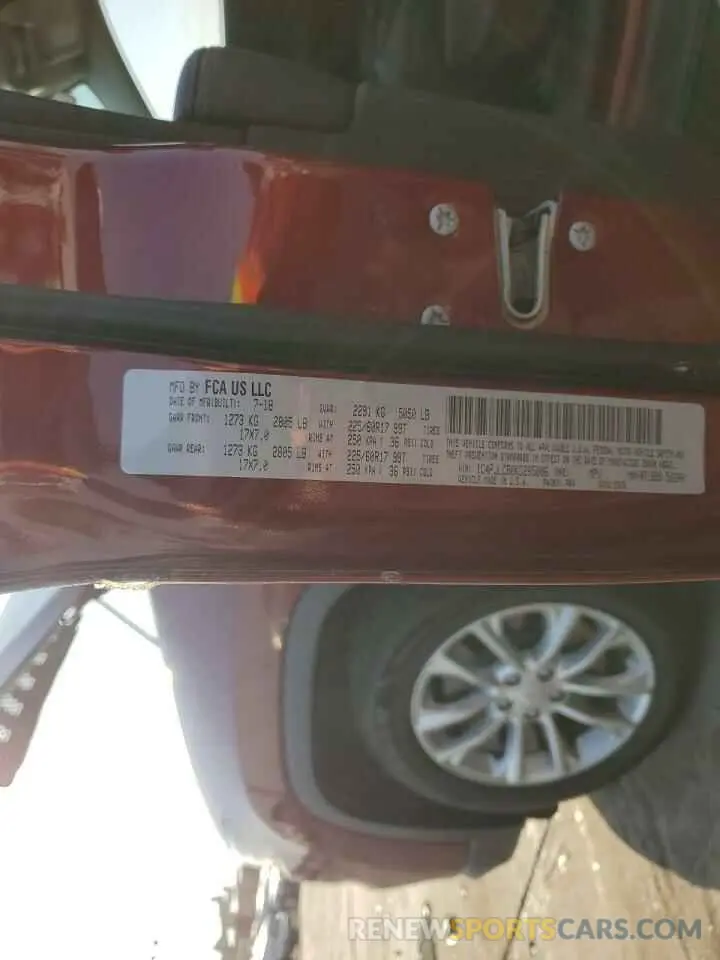 13 Photograph of a damaged car 1C4PJLCB0KD265006 JEEP GRAND CHER 2019
