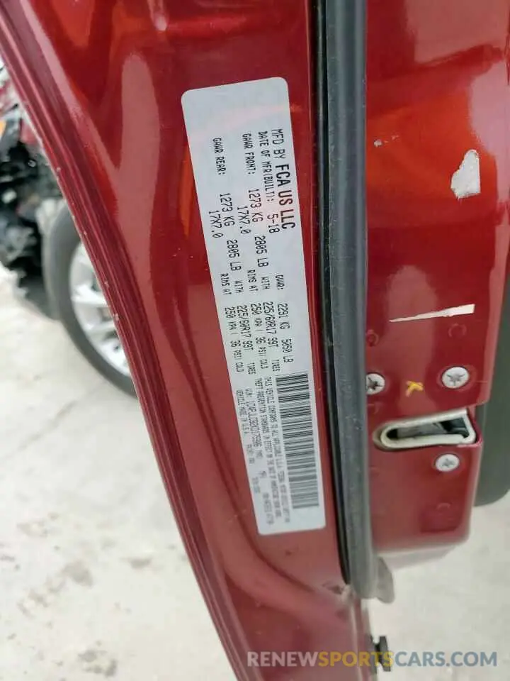 13 Фотография поврежденного автомобиля 1C4PJLCB2KD175906 JEEP GRAND CHER 2019