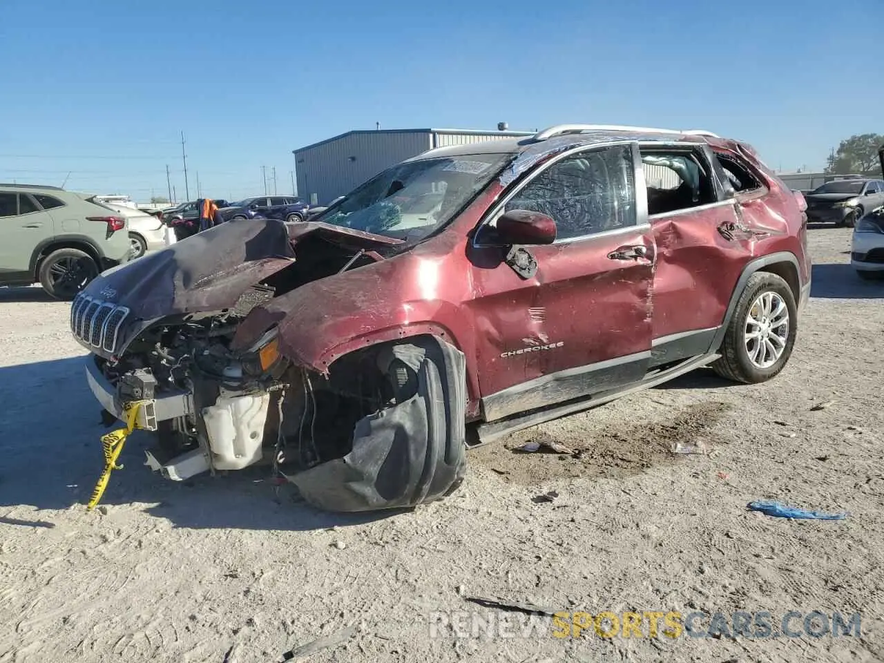 1 Photograph of a damaged car 1C4PJLCB6KD285888 JEEP GRAND CHER 2019