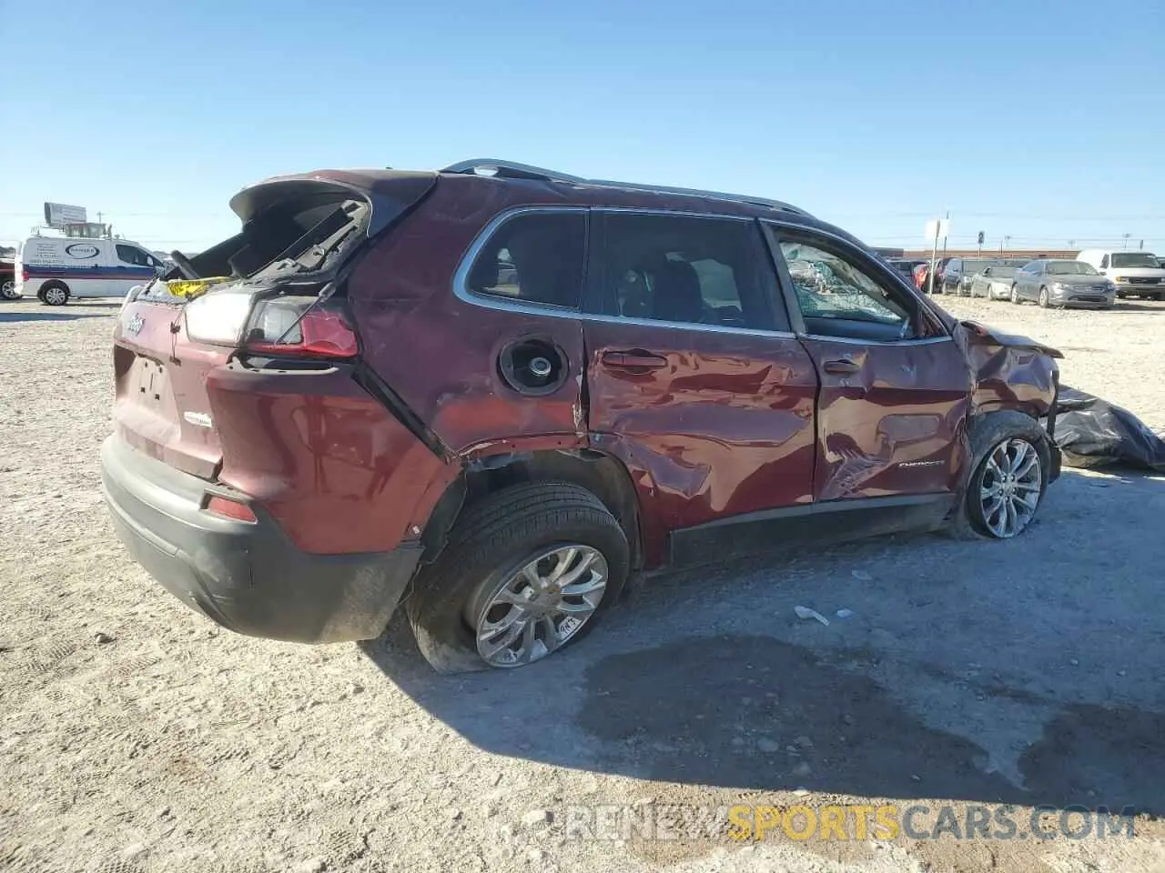 3 Photograph of a damaged car 1C4PJLCB6KD285888 JEEP GRAND CHER 2019
