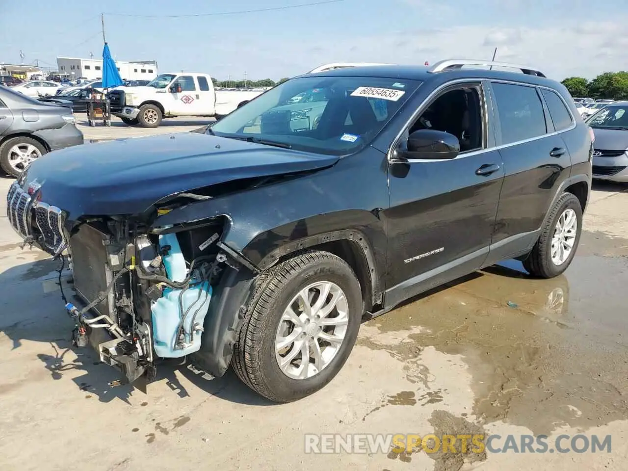 1 Photograph of a damaged car 1C4PJLCB7KD332961 JEEP GRAND CHER 2019