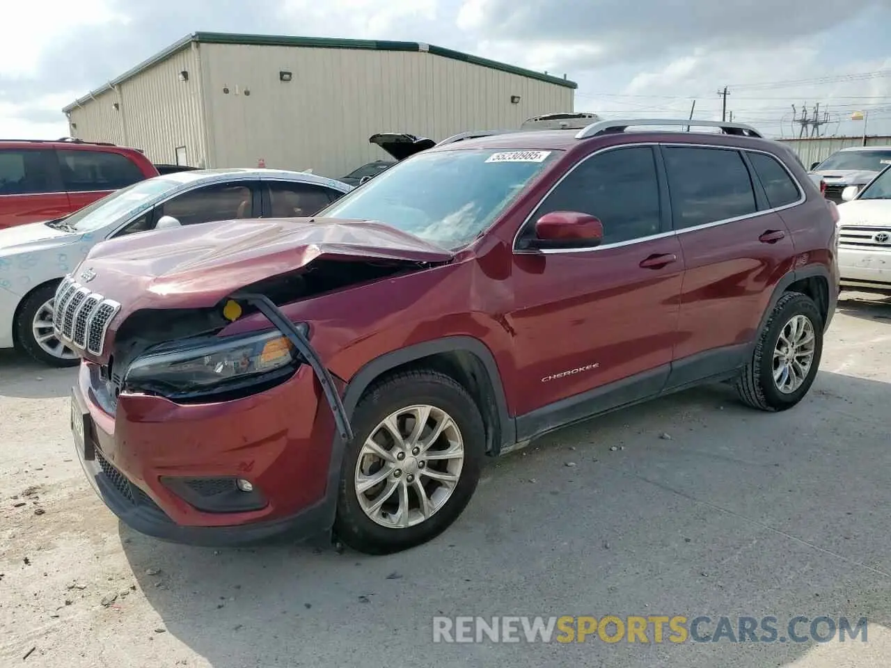 1 Photograph of a damaged car 1C4PJLCB8KD333360 JEEP GRAND CHER 2019
