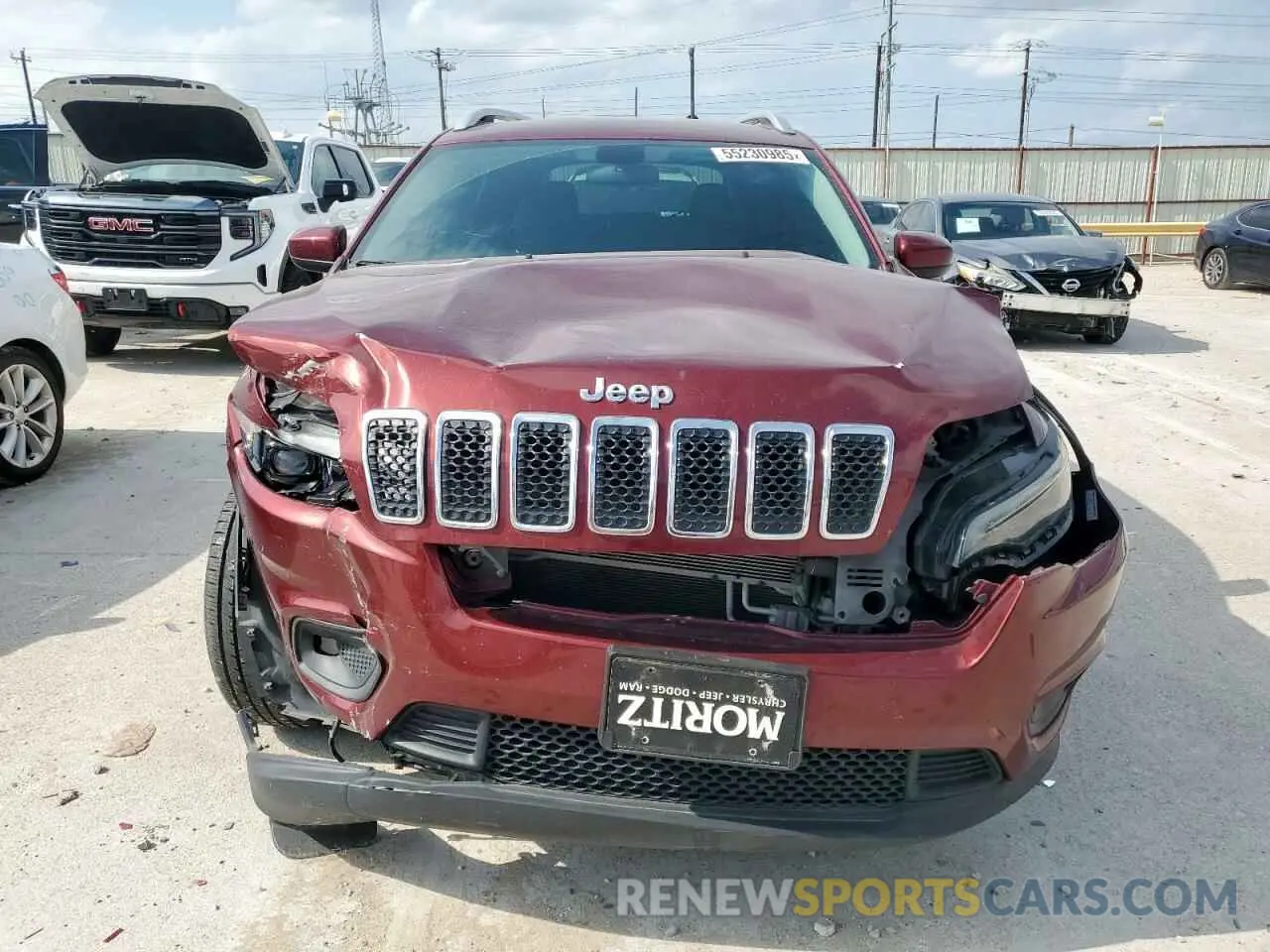 5 Photograph of a damaged car 1C4PJLCB8KD333360 JEEP GRAND CHER 2019