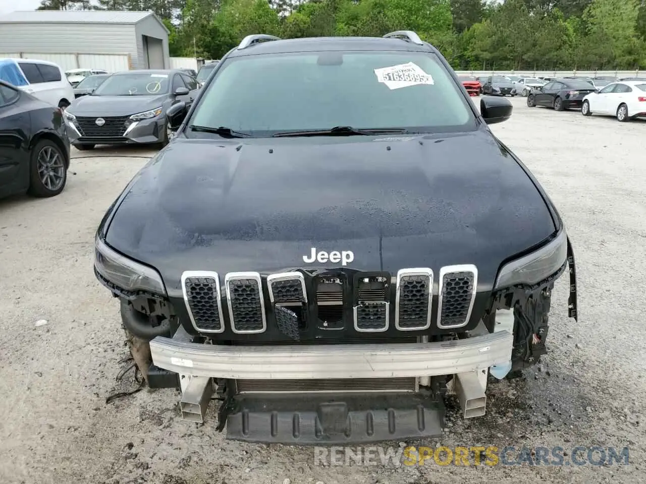 5 Photograph of a damaged car 1C4PJLDX8KD377501 JEEP GRAND CHER 2019