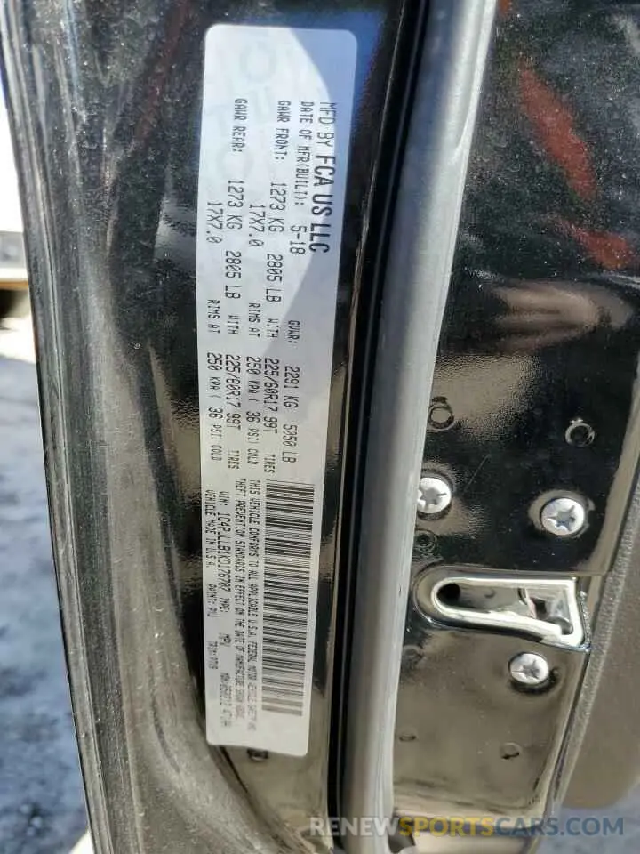 14 Photograph of a damaged car 1C4PJLLB1KD176707 JEEP GRAND CHER 2019