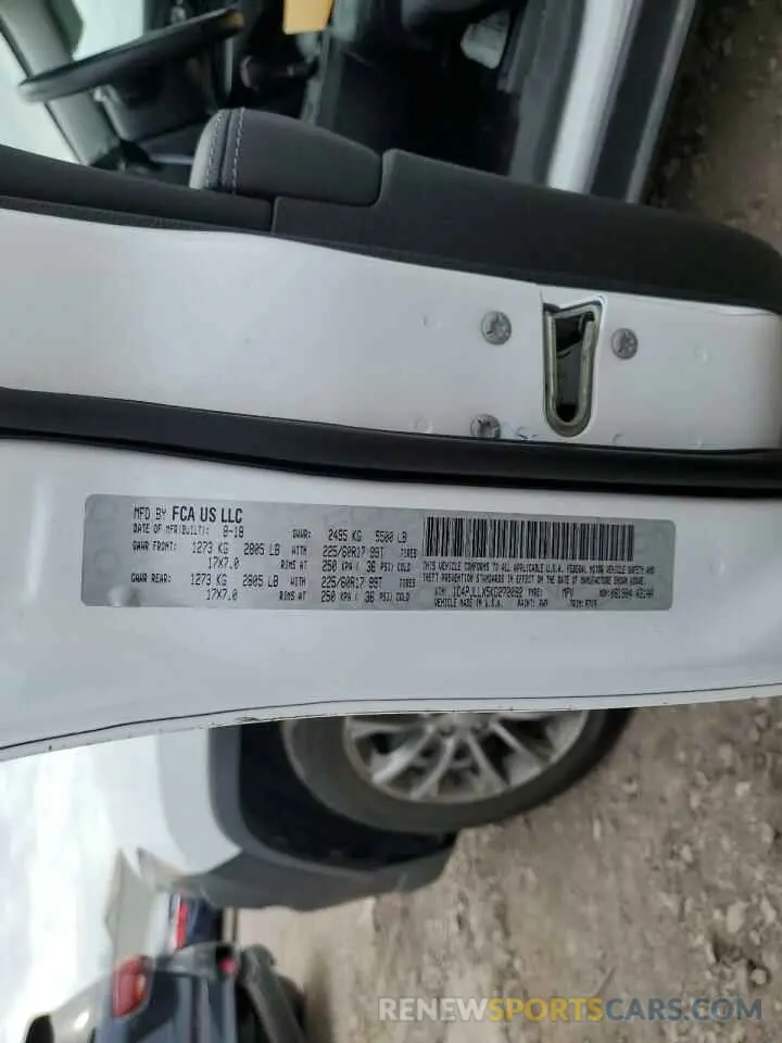 13 Фотография поврежденного автомобиля 1C4PJLLX5KD272092 JEEP GRAND CHER 2019