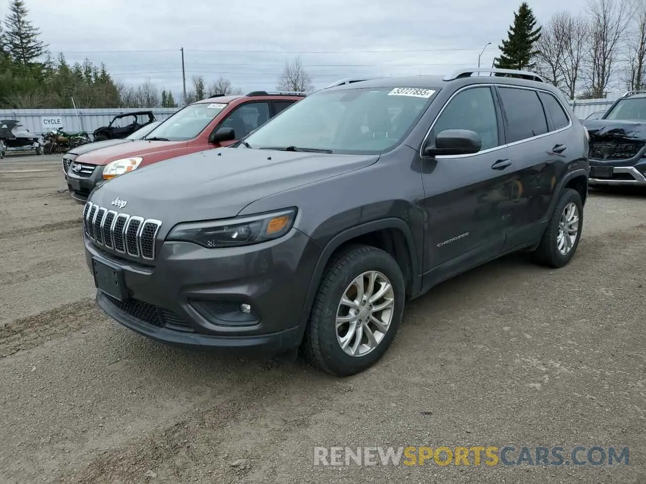 1 Photograph of a damaged car 1C4PJMCB0KD136074 JEEP GRAND CHER 2019