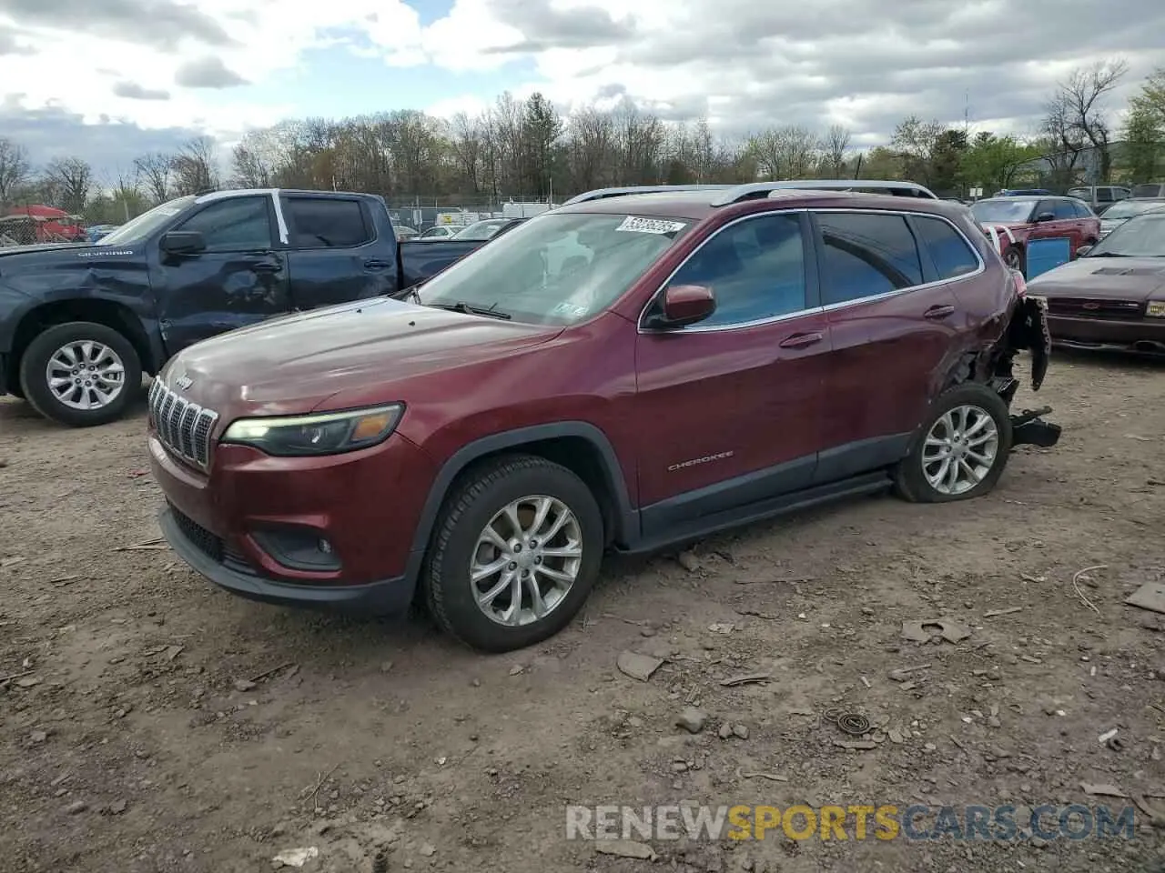 1 Photograph of a damaged car 1C4PJMCB7KD394821 JEEP GRAND CHER 2019