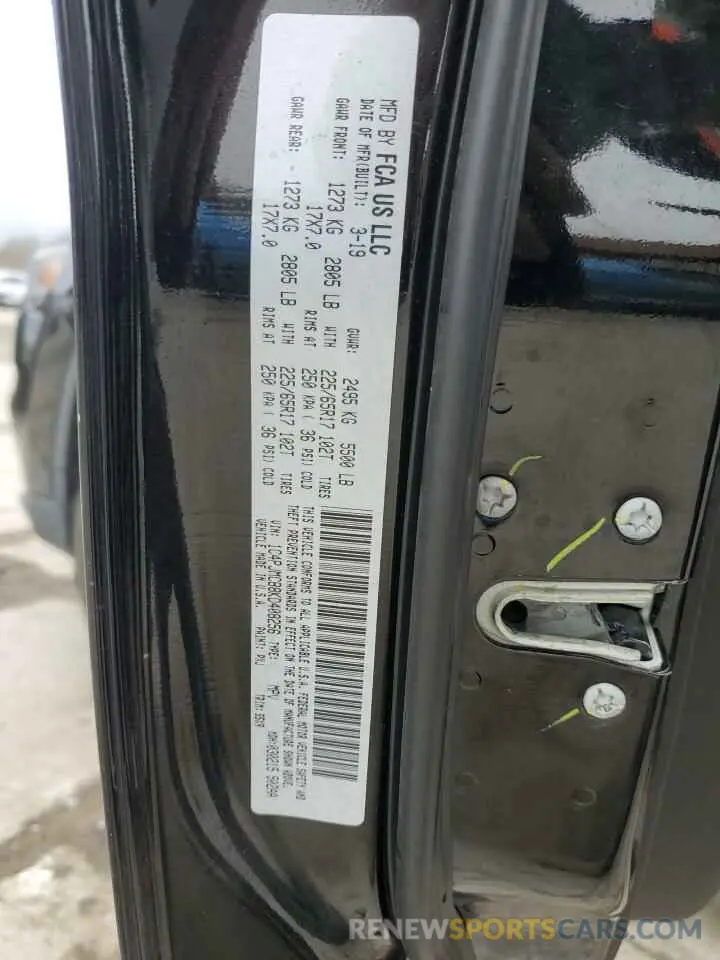 15 Photograph of a damaged car 1C4PJMCB8KD408256 JEEP GRAND CHER 2019