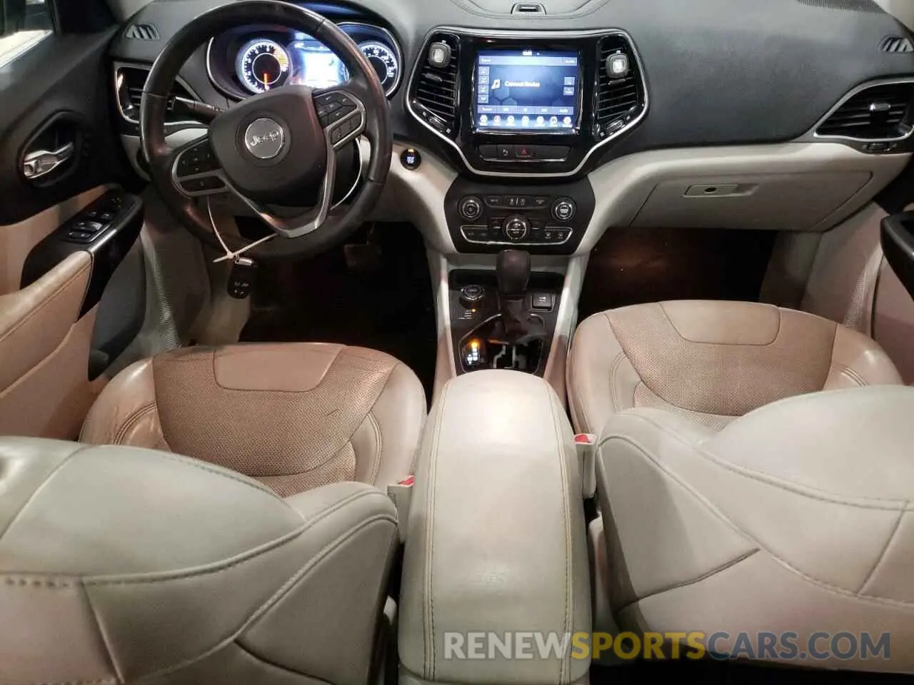 8 Фотография поврежденного автомобиля 1C4PJMDN1KD175054 JEEP GRAND CHER 2019