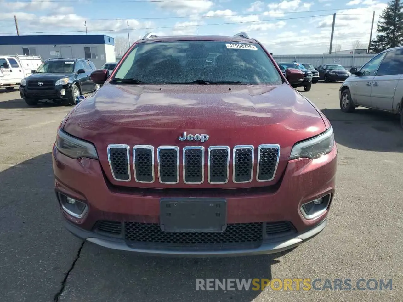 5 Photograph of a damaged car 1C4PJMDX0KD112108 JEEP GRAND CHER 2019