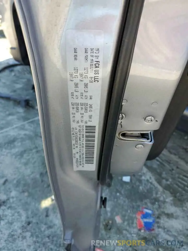 13 Photograph of a damaged car 1C4PJMDX5KD282318 JEEP GRAND CHER 2019