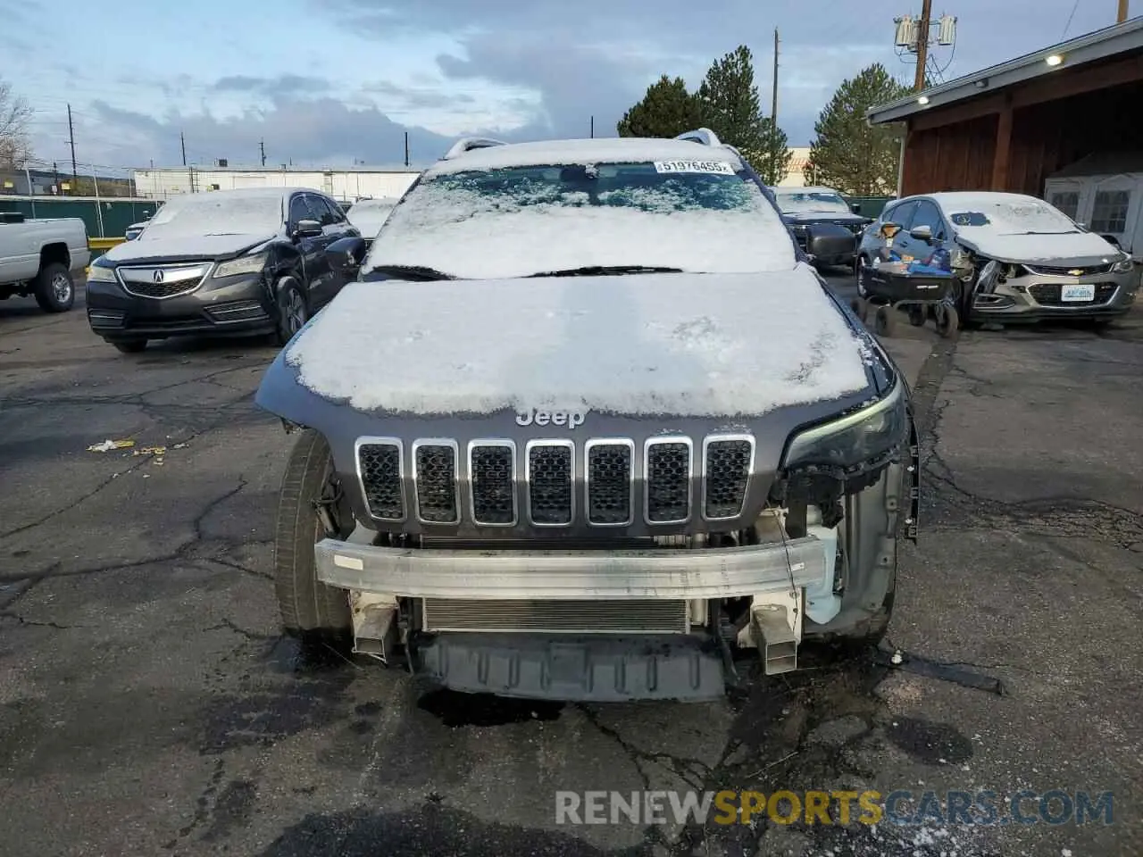 5 Photograph of a damaged car 1C4PJMDX7KD259722 JEEP GRAND CHER 2019