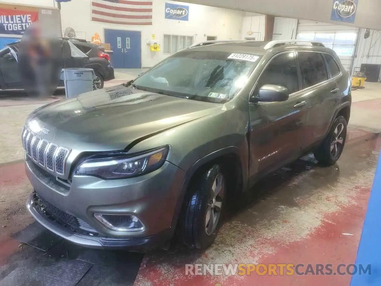 1 Photograph of a damaged car 1C4PJMDX7KD283891 JEEP GRAND CHER 2019