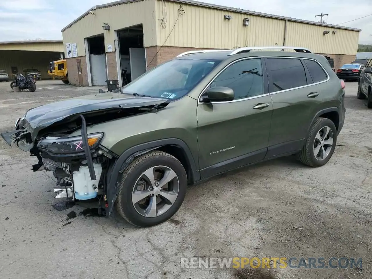 1 Photograph of a damaged car 1C4PJMDX8KD276500 JEEP GRAND CHER 2019