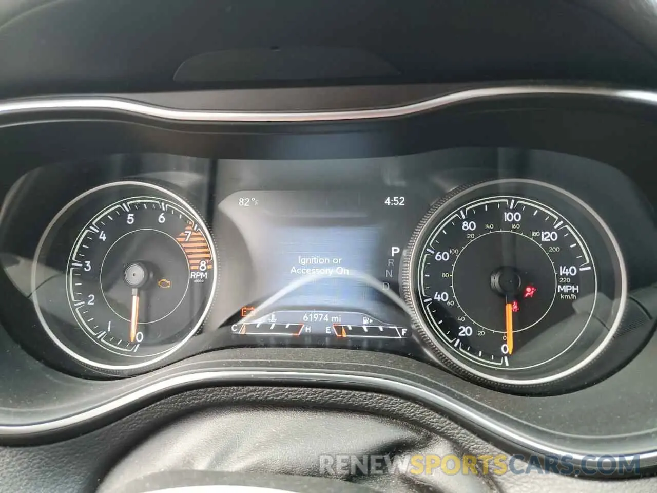 9 Photograph of a damaged car 1C4PJMDX8KD276500 JEEP GRAND CHER 2019