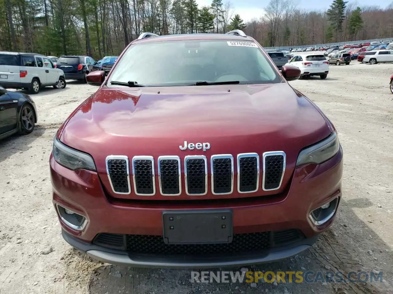 5 Photograph of a damaged car 1C4PJMDX9KD231050 JEEP GRAND CHER 2019