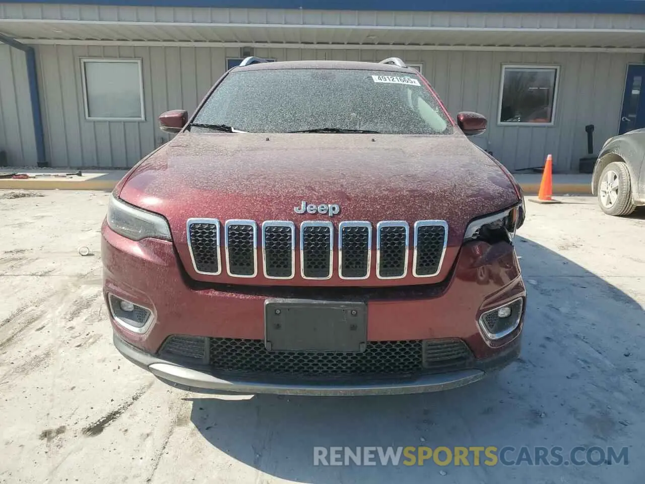 5 Фотография поврежденного автомобиля 1C4PJMDX9KD373902 JEEP GRAND CHER 2019