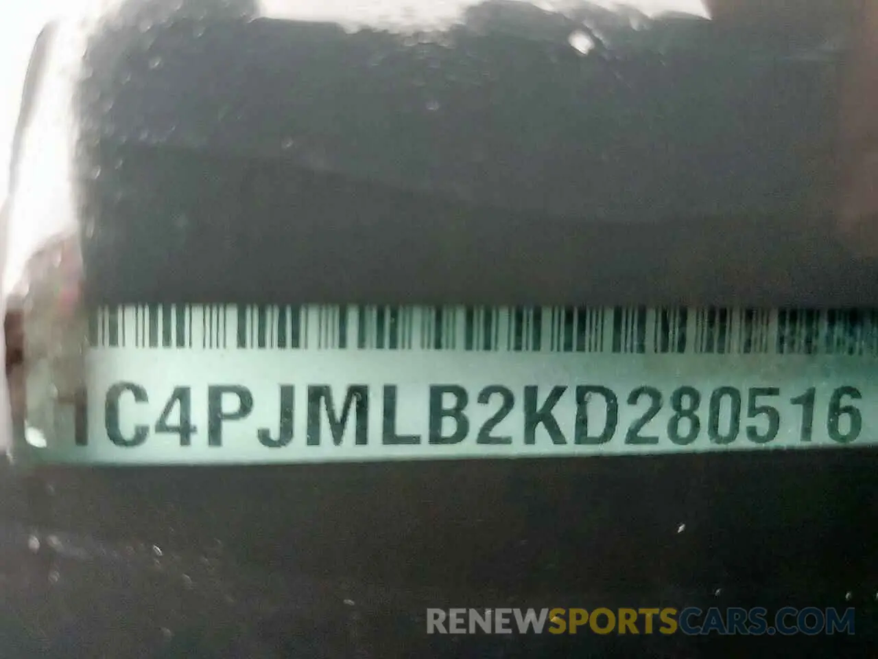 13 Photograph of a damaged car 1C4PJMLB2KD280516 JEEP GRAND CHER 2019