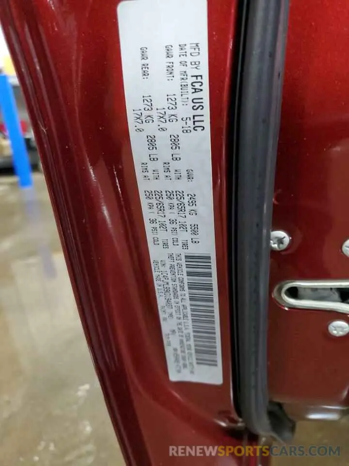 13 Photograph of a damaged car 1C4PJMLB9KD194037 JEEP GRAND CHER 2019