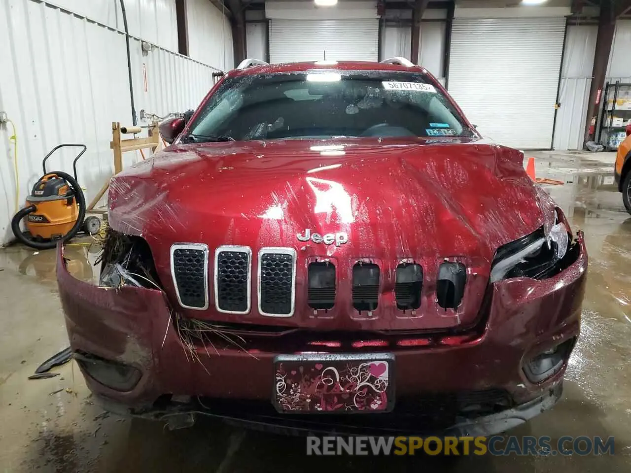 5 Photograph of a damaged car 1C4PJMLB9KD194037 JEEP GRAND CHER 2019