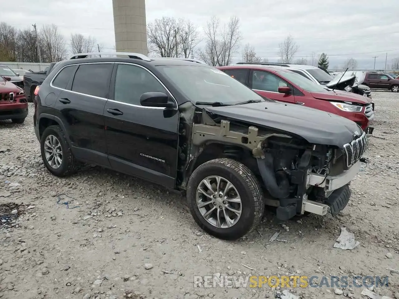 4 Фотография поврежденного автомобиля 1C4PJMLX3KD127896 JEEP GRAND CHER 2019