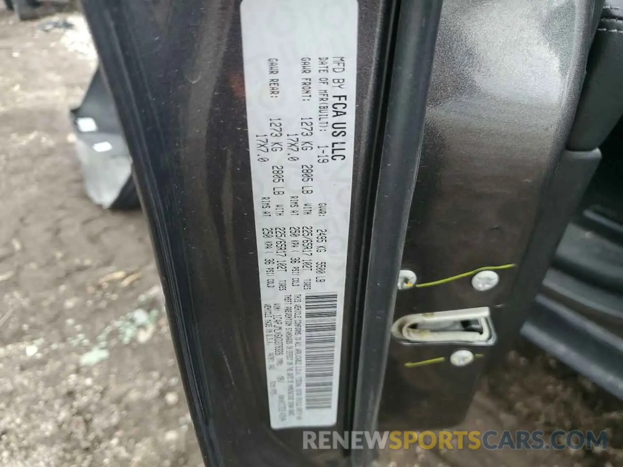 12 Фотография поврежденного автомобиля 1C4PJMLX6KD378329 JEEP GRAND CHER 2019