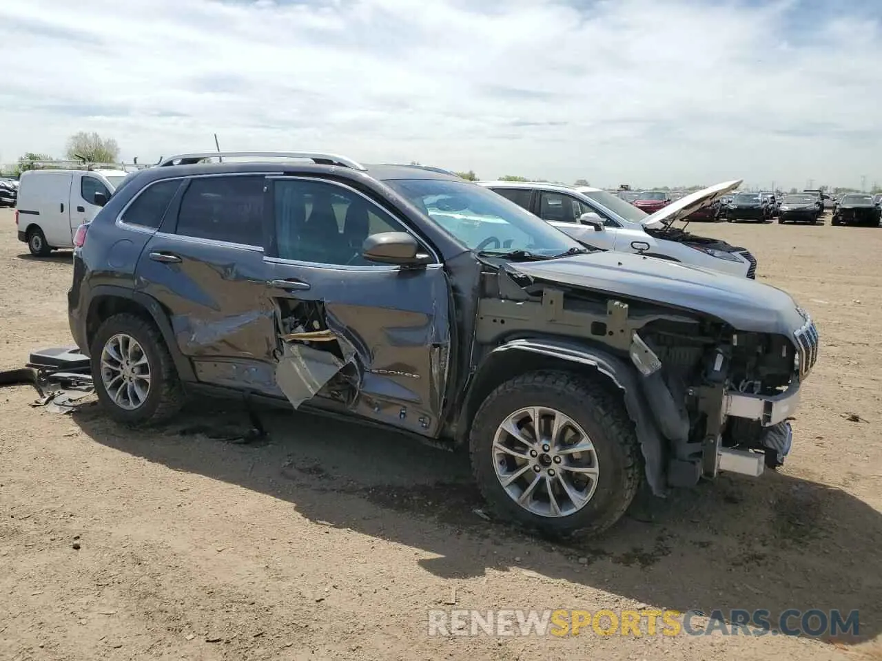 4 Фотография поврежденного автомобиля 1C4PJMLX7KD271273 JEEP GRAND CHER 2019