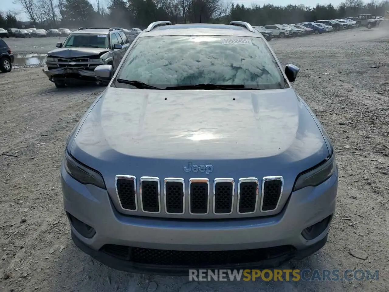 5 Фотография поврежденного автомобиля 1C4PJMLX7KD364990 JEEP GRAND CHER 2019