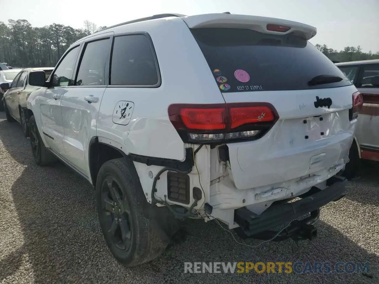 2 Photograph of a damaged car 1C4RJEAG0KC732448 JEEP GRAND CHER 2019