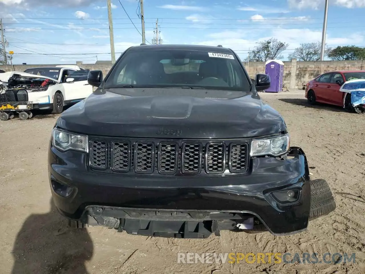 5 Фотография поврежденного автомобиля 1C4RJEAG4KC732369 JEEP GRAND CHER 2019