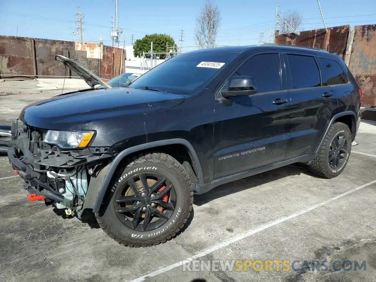1 Photograph of a damaged car 1C4RJEAG6KC852237 JEEP GRAND CHER 2019