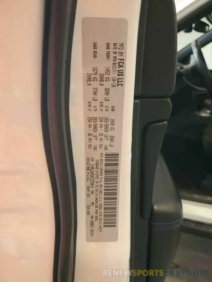 13 Photograph of a damaged car 1C4RJEAGXKC572014 JEEP GRAND CHER 2019