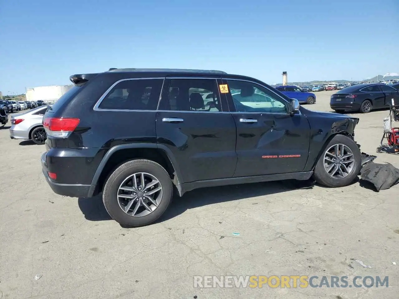 3 Фотография поврежденного автомобиля 1C4RJEBG0KC675442 JEEP GRAND CHER 2019
