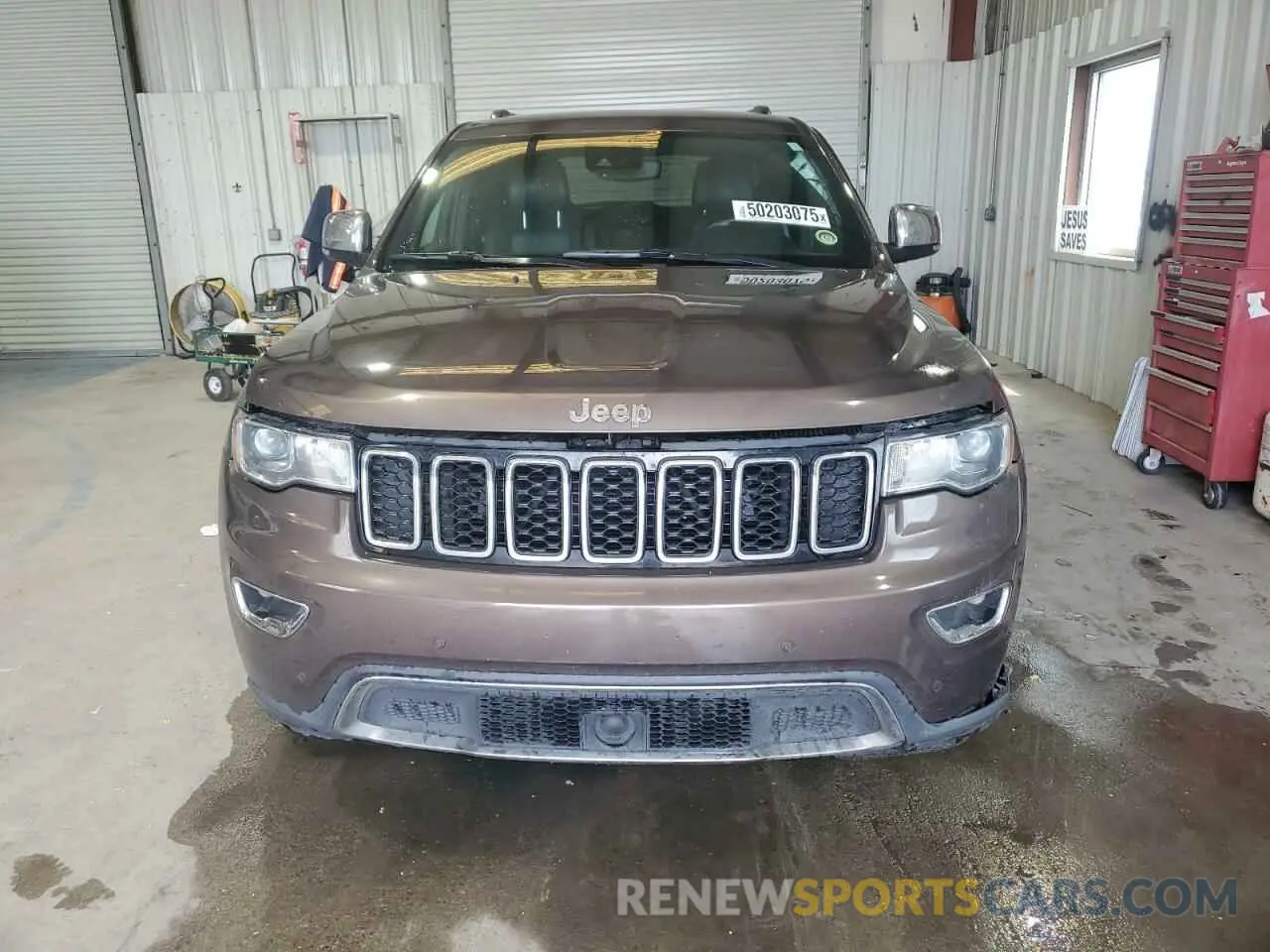 5 Фотография поврежденного автомобиля 1C4RJEBG1KC845727 JEEP GRAND CHER 2019