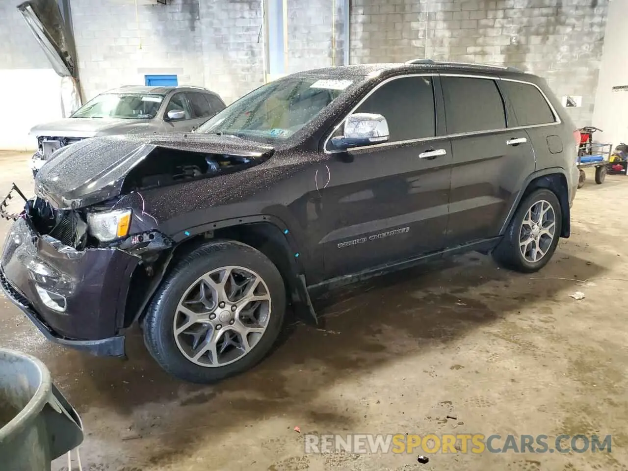 1 Photograph of a damaged car 1C4RJEBG2KC689827 JEEP GRAND CHER 2019