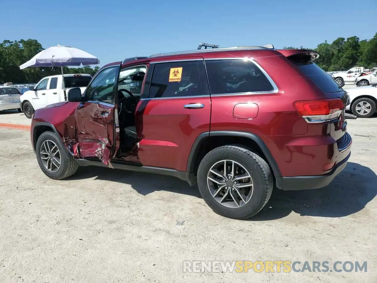 2 Фотография поврежденного автомобиля 1C4RJEBG7KC656564 JEEP GRAND CHER 2019