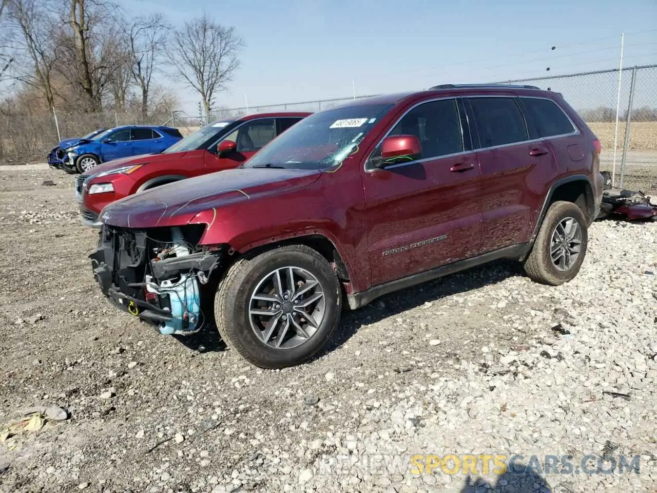 1 Photograph of a damaged car 1C4RJFAG5KC791761 JEEP GRAND CHER 2019