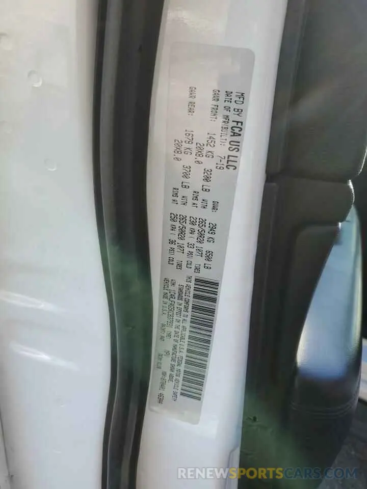 15 Photograph of a damaged car 1C4RJFAG5KC837931 JEEP GRAND CHER 2019