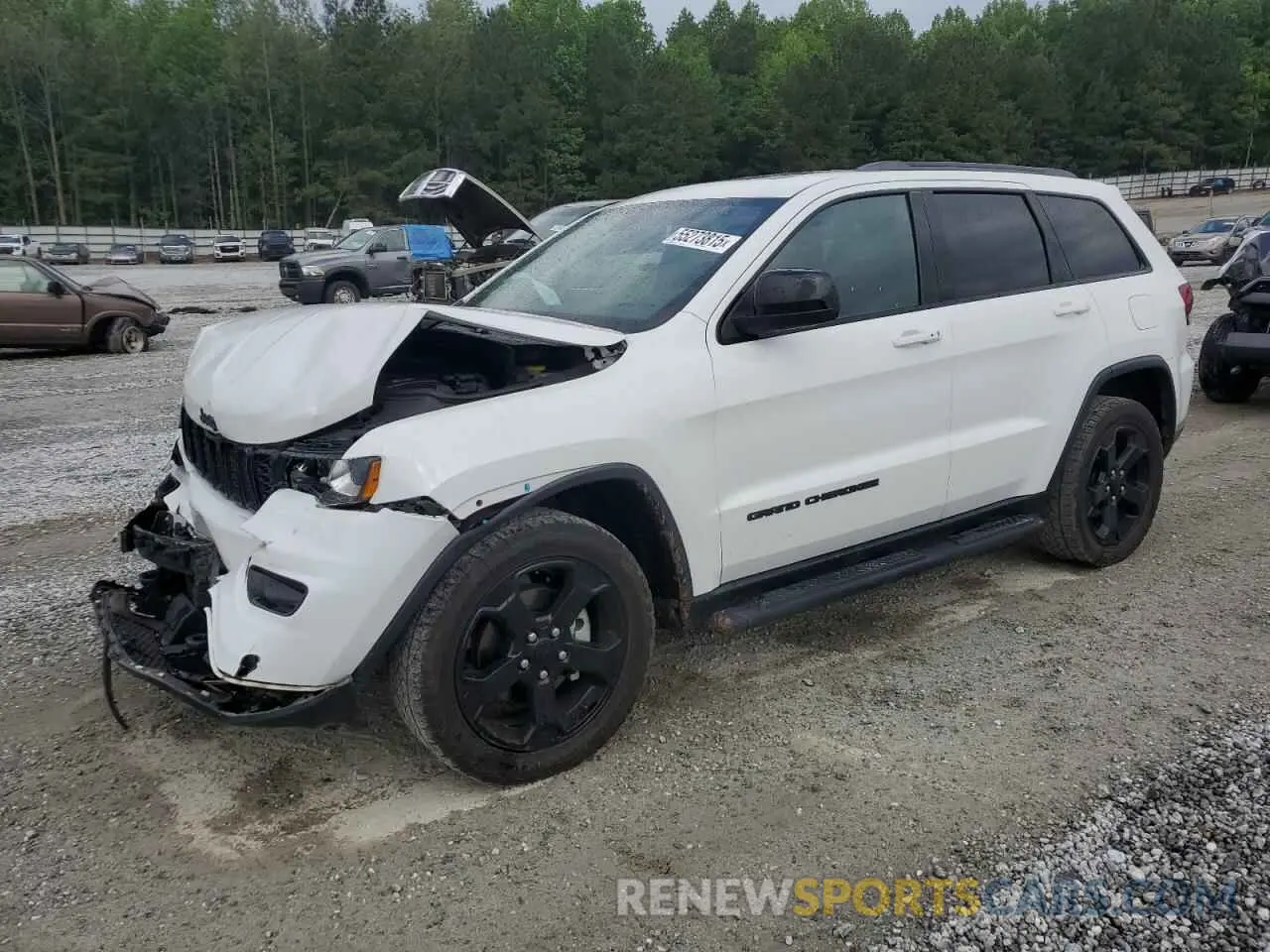 1 Photograph of a damaged car 1C4RJFAG6KC614135 JEEP GRAND CHER 2019